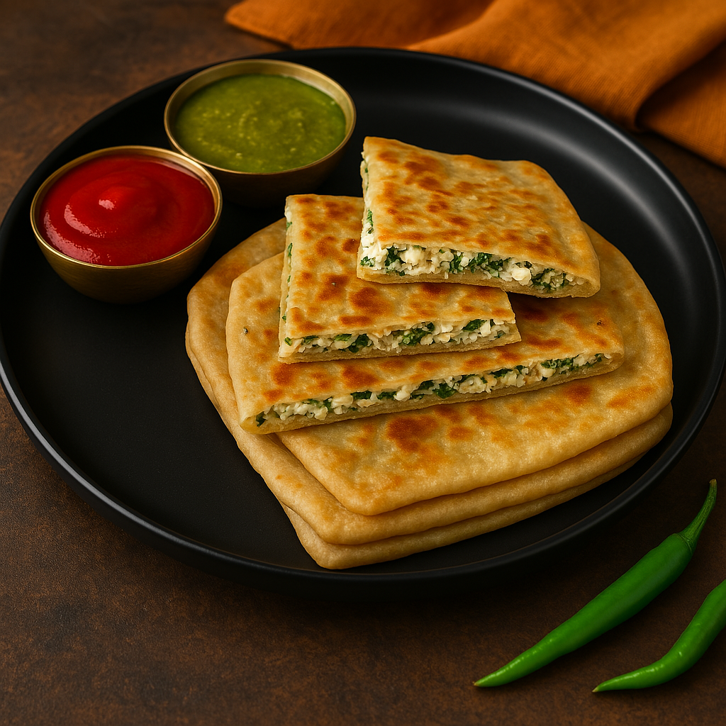 Finger Licking Parathas